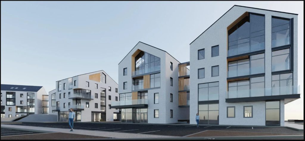 Buru Kvartāls - 3. kārta (Buru ielā 17a) - Daugiabutis - vizualizacija