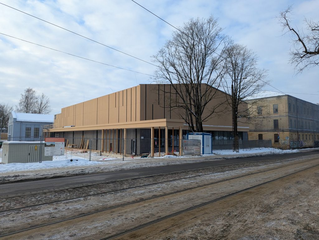 RSU sporta bāzes pārbūve (Cigoriņu iela 3) - Fitness center, Higher education, Sports field or court - construction photos