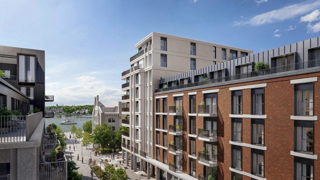 Riga Waterfront - Club Residences (Andrejostas iela) - Daugiabutis, Kita komercija - vizualizacija