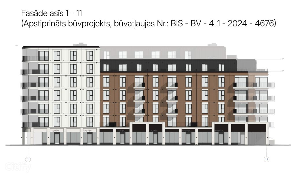 Riga Waterfront - Club Residences (Andrejostas iela) - Daugiabutis, Kita komercija - vizualizacija