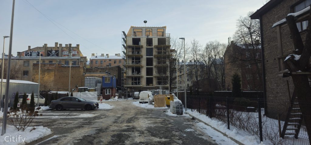 Bertrand kvartāls - 2.kārta (Aleksandra Čaka iela 123) - Daugiabutis - statybų nuotraukos