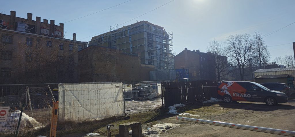 Bertrand kvartāls - 2.kārta (Aleksandra Čaka iela 123) - Daugiabutis - statybų nuotraukos