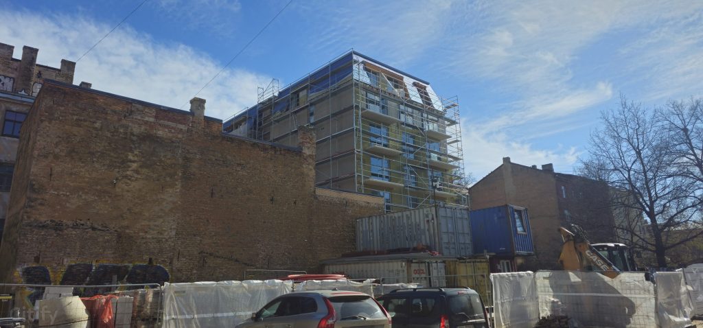 Bertrand kvartāls - 2.kārta (Aleksandra Čaka iela 123) - Daugiabutis - statybų nuotraukos