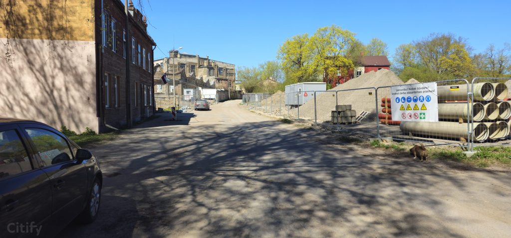 Lenta kvartāls – 2. kārta – Konrāda ielas izbūve no Jelgavas ielā 68 līdz Vēja ielas un Konrāda ielas krustojumam (Jelgavas iela 68) - Kelias - statybų nuotraukos