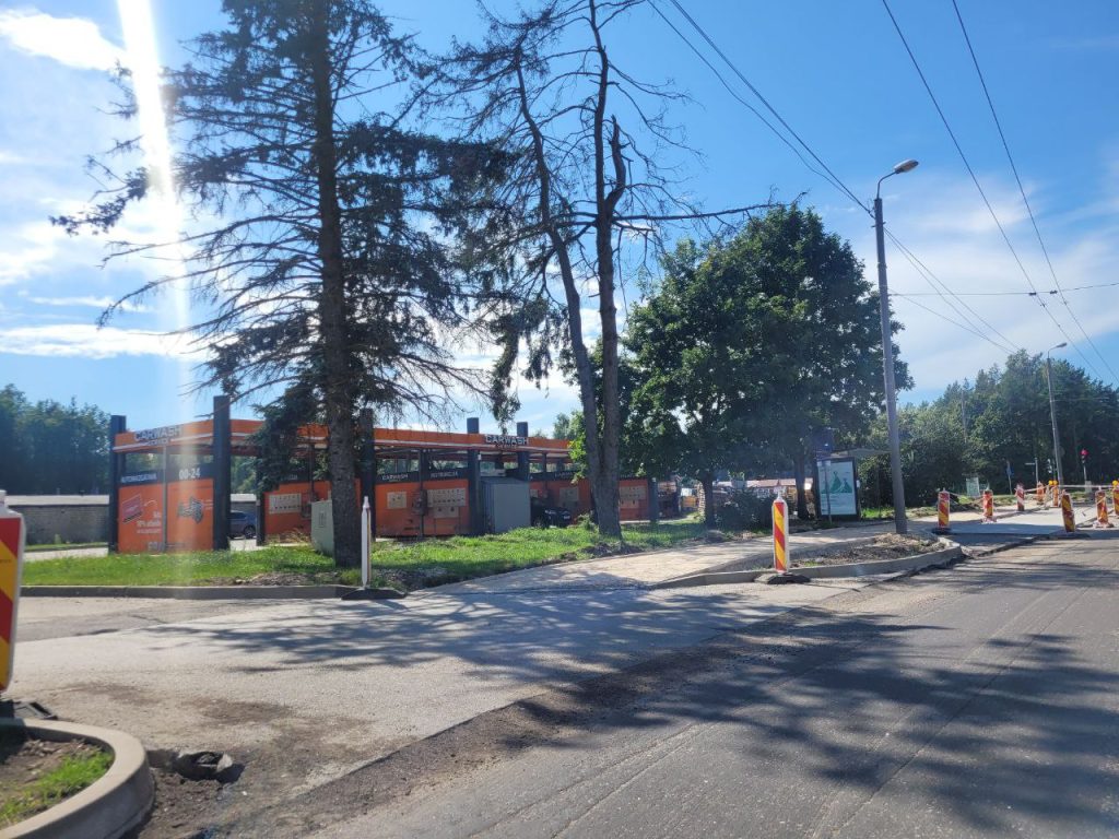 Seguma atjaunošana Biķernieku ielas posmā no Ulbrokas ielas līdz Juglas ielas rotācijas aplim (Biķernieku iela) - Tee - ehituse fotod