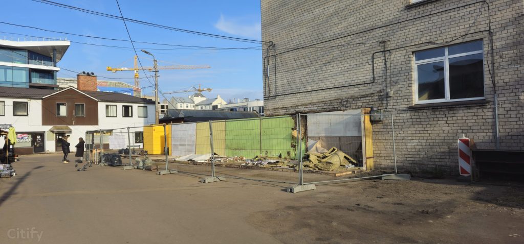 Vidzemes tirgus - Kvartāla attīstība (Brīvības iela 90A) - Maitinimo įstaiga, Turgus, Kita komercija, Kitas kultūros ar pramogų objektas - statybų nuotraukos