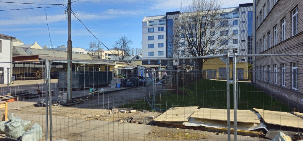 Vidzemes tirgus - Kvartāla attīstība (Brīvības iela 90A) - Maitinimo įstaiga, Turgus, Kita komercija, Kitas kultūros ar pramogų objektas - statybų nuotraukos