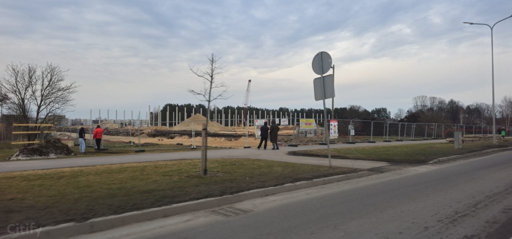 VGP Park Dreiliņi (Ēvalda Valtera iela 40) - Paskirstymo tinklas, Verslo centras - statybų nuotraukos