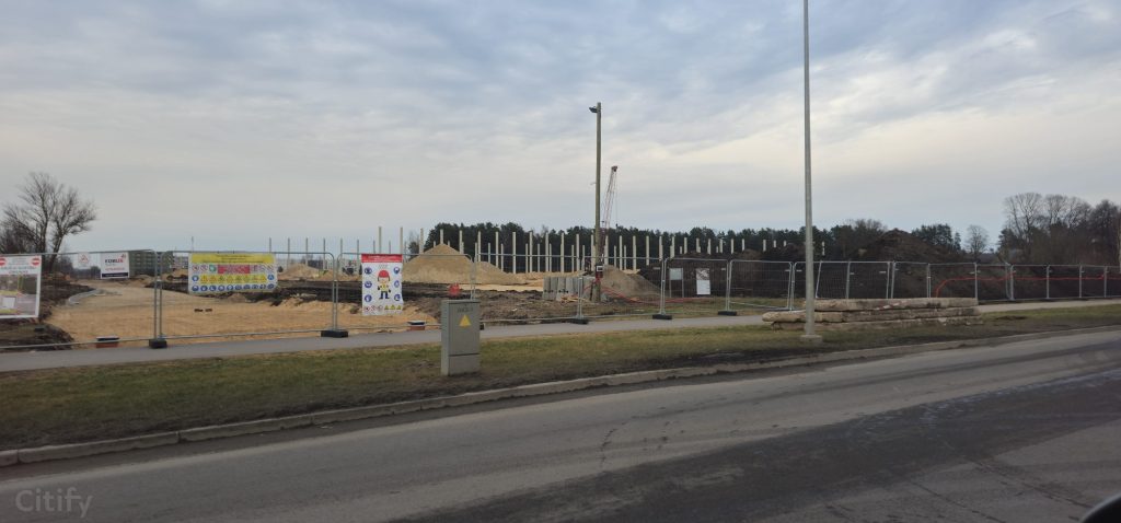 VGP Park Dreiliņi (Ēvalda Valtera iela 40) - Paskirstymo tinklas, Verslo centras - statybų nuotraukos