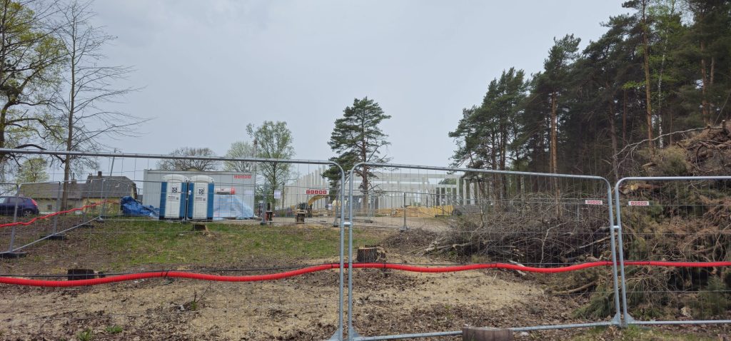 VGP Park Dreiliņi (Ēvalda Valtera iela 40) - Jaotusvõrk, Büroohoone - ehituse fotod