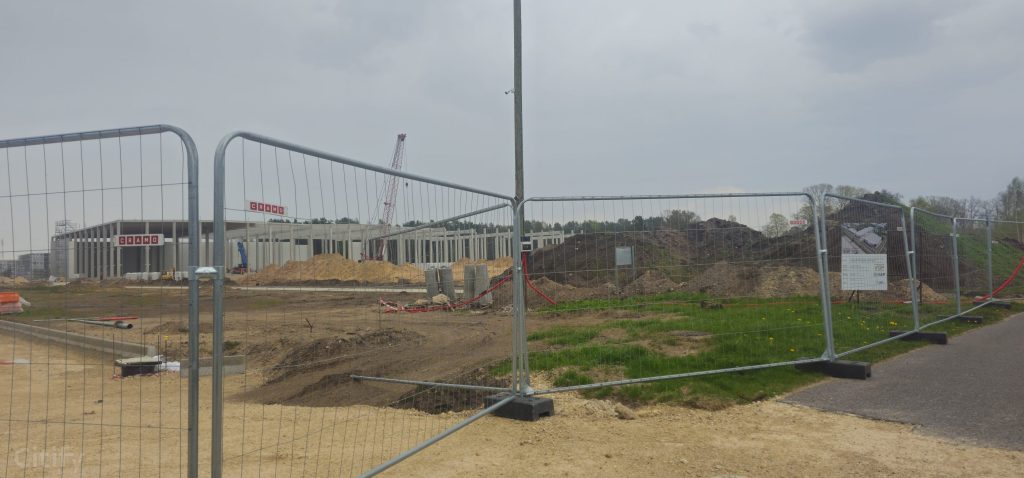 VGP Park Dreiliņi (Ēvalda Valtera iela 40) - Jaotusvõrk, Büroohoone - ehituse fotod