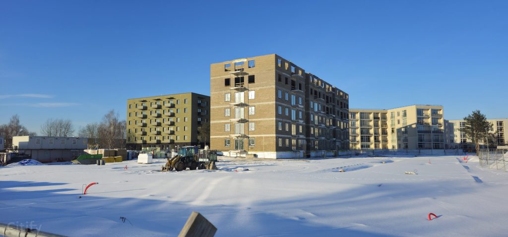 Valterciems – 1. kārta, 2. ēka – Ēvalda Valtera iela 44B (Ēvalda Valtera iela 44B) - Daugiabutis - statybų nuotraukos