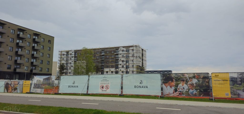 Valterciems – 1. kārta, 2. ēka – Ēvalda Valtera iela 44B (Ēvalda Valtera iela 44B) - Daudzdzīvokļu nams - būvdarbu attēli