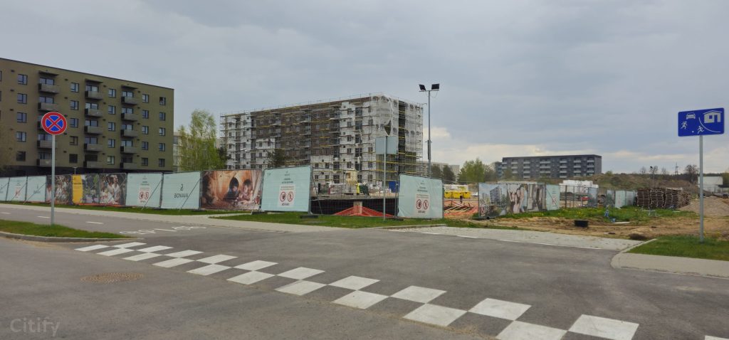 Valterciems – 1. kārta, 2. ēka – Ēvalda Valtera iela 44B (Ēvalda Valtera iela 44B) - Daudzdzīvokļu nams - būvdarbu attēli