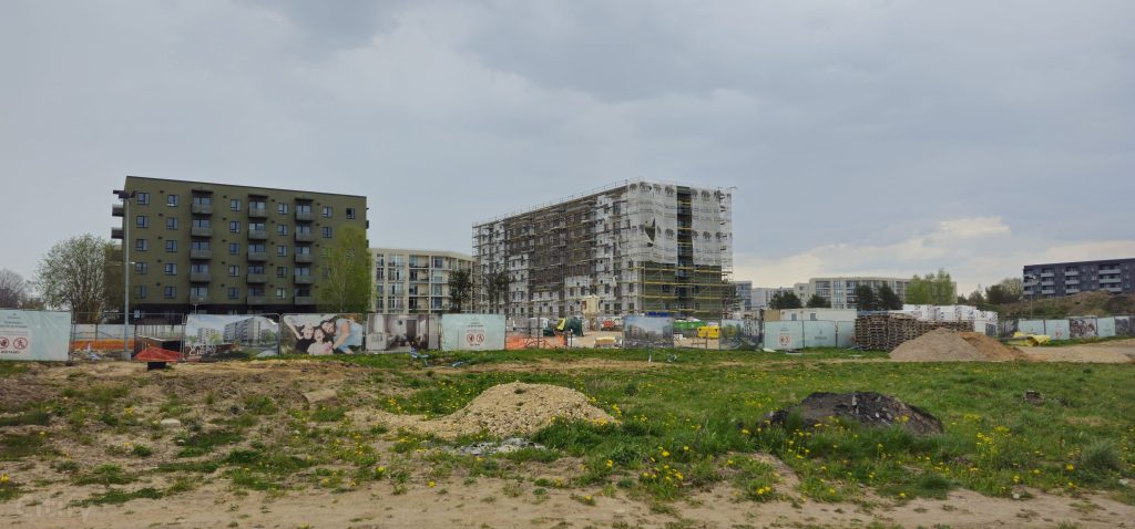 Valterciems – 1. kārta, 2. ēka – Ēvalda Valtera iela 44B (Ēvalda Valtera iela 44B) - Daudzdzīvokļu nams - būvdarbu attēli