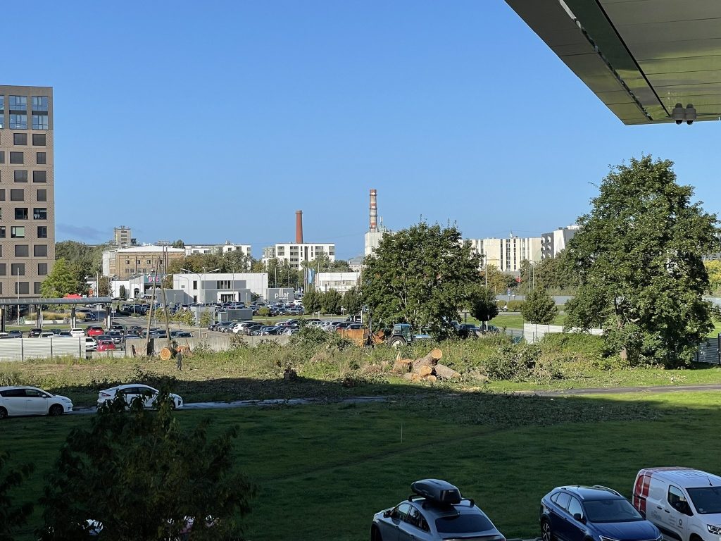 Verde 2. kārta - "C" ēka (Hanzas iela 14F) - Verslo centras - statybų nuotraukos