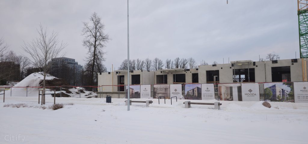 MOOZA (Jaunā Mežaparka iela 68) - Daugiabutis - statybų nuotraukos