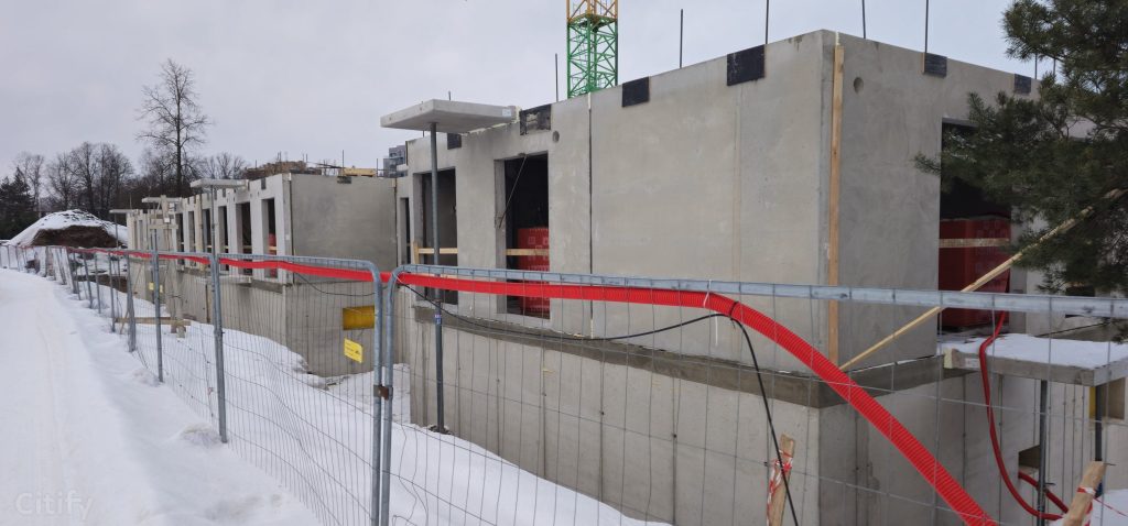 MOOZA (Jaunā Mežaparka iela 68) - Daugiabutis - statybų nuotraukos