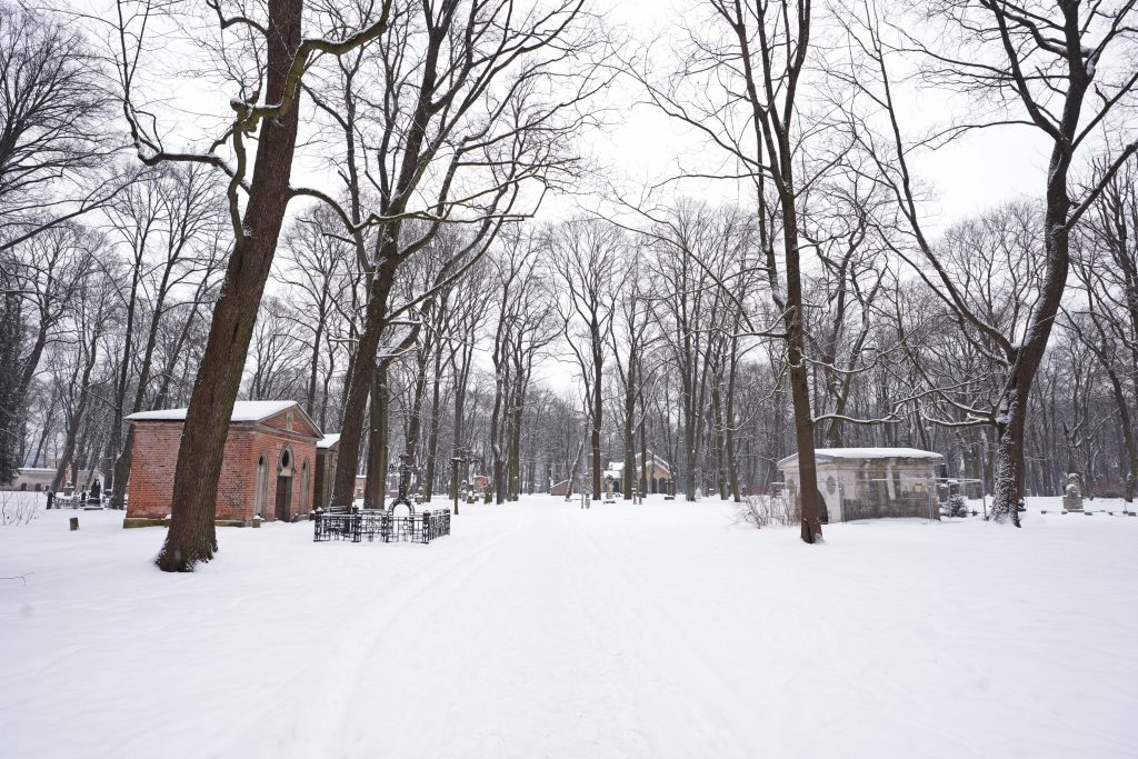 Lielo kapu vērtību saglabāšana un teritorijas infrastruktūras attīstība (Klusā iela 2) - Matuseteenused, Park - ehituse fotod