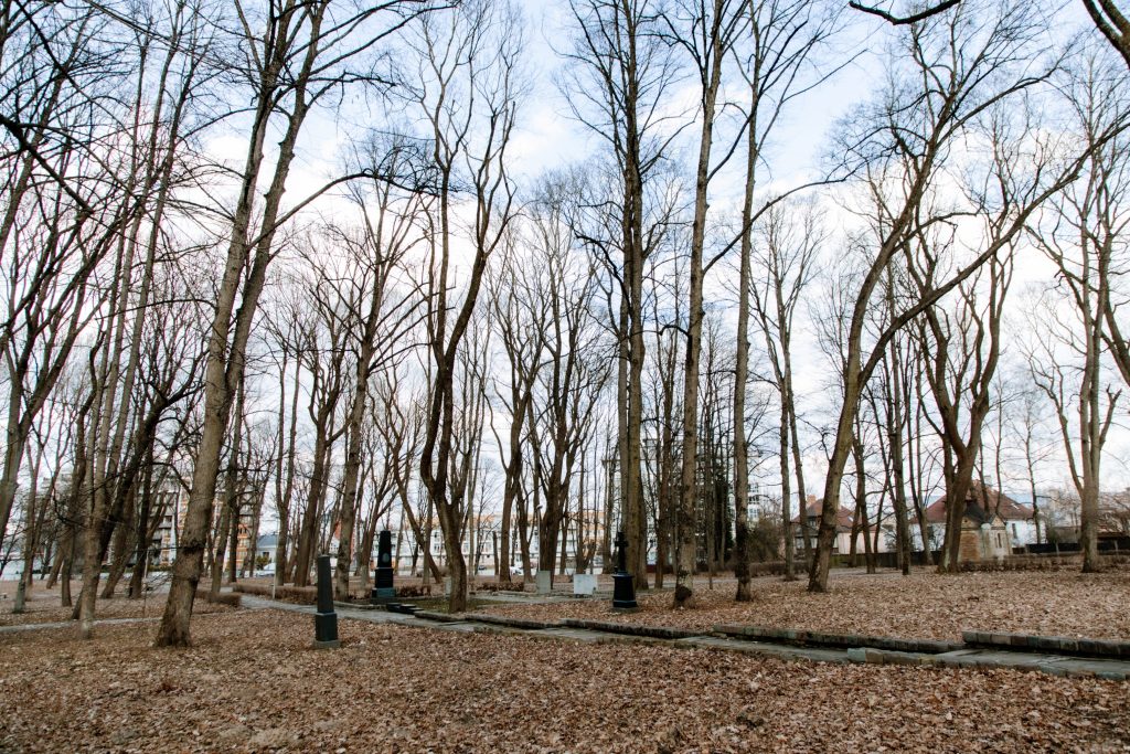 Lielo kapu vērtību saglabāšana un teritorijas infrastruktūras attīstība (Klusā iela 2) - Matuseteenused, Park - ehituse fotod