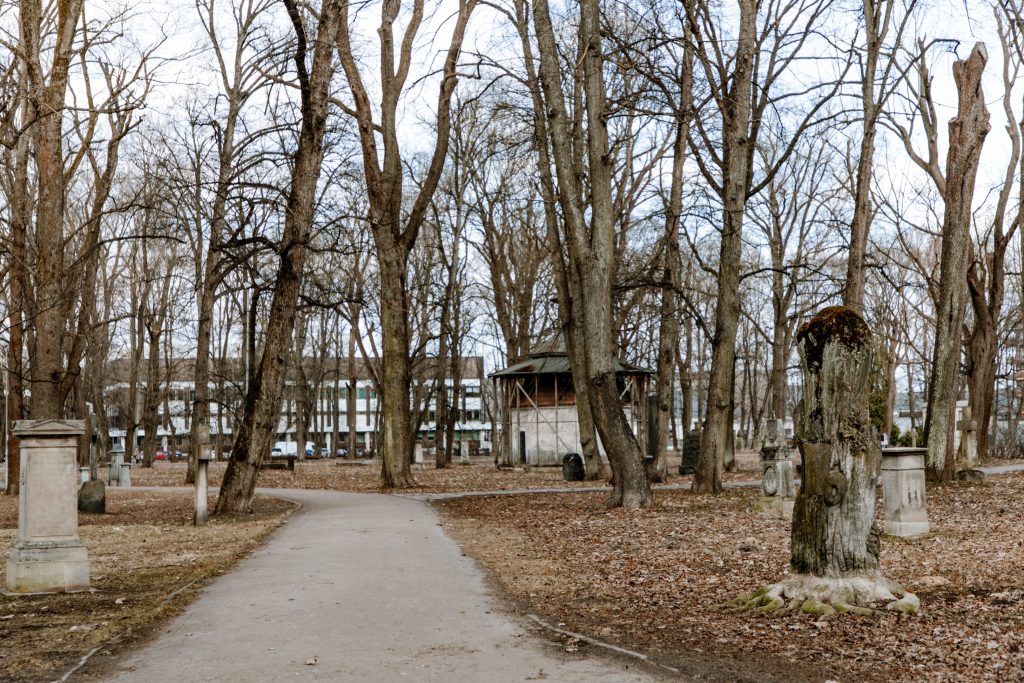 Lielo kapu vērtību saglabāšana un teritorijas infrastruktūras attīstība (Klusā iela 2) - Matuseteenused, Park - ehituse fotod