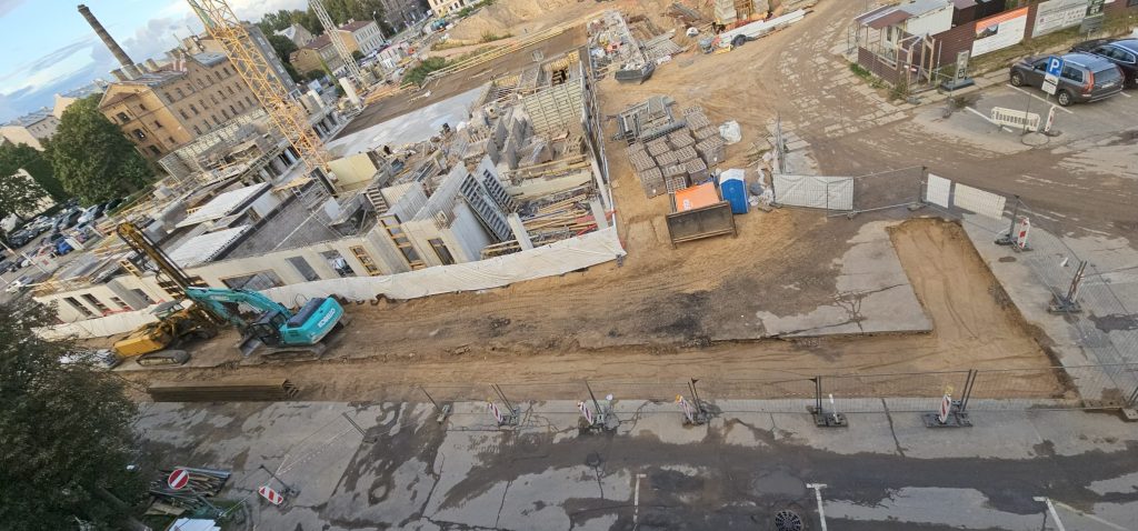 Lielgabalu ielas pārbūve (Lielgabalu iela, Tērbatas iela 78A, 78B, 78C) - Road - construction photos