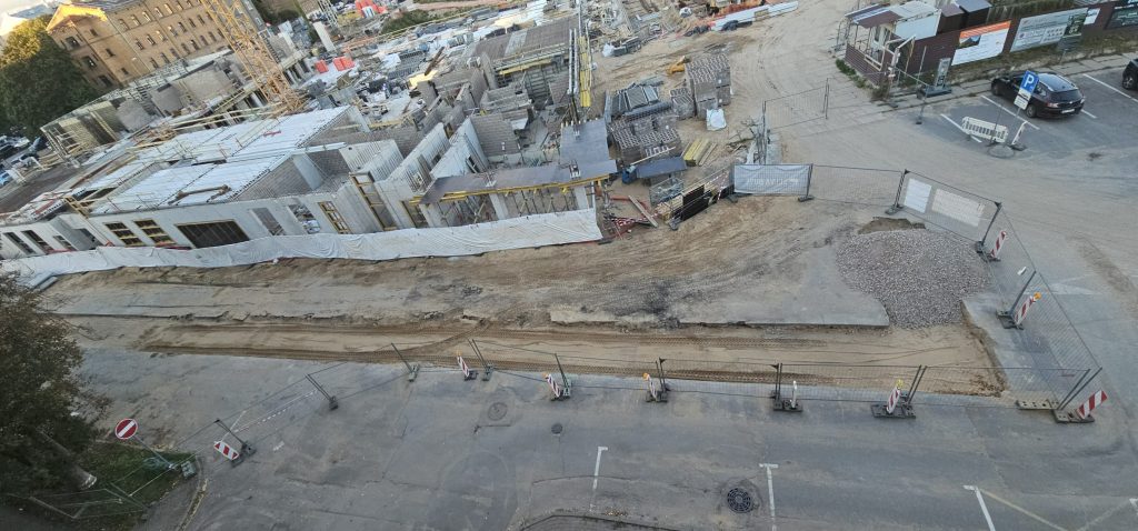 Lielgabalu ielas pārbūve (Lielgabalu iela, Tērbatas iela 78A, 78B, 78C) - Road - construction photos