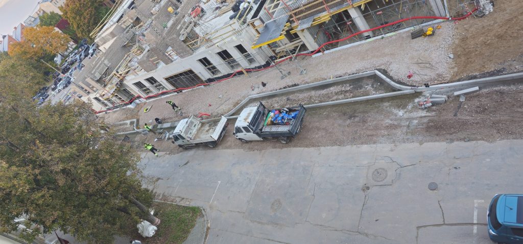 Lielgabalu ielas pārbūve (Lielgabalu iela, Tērbatas iela 78A, 78B, 78C) - Road - construction photos