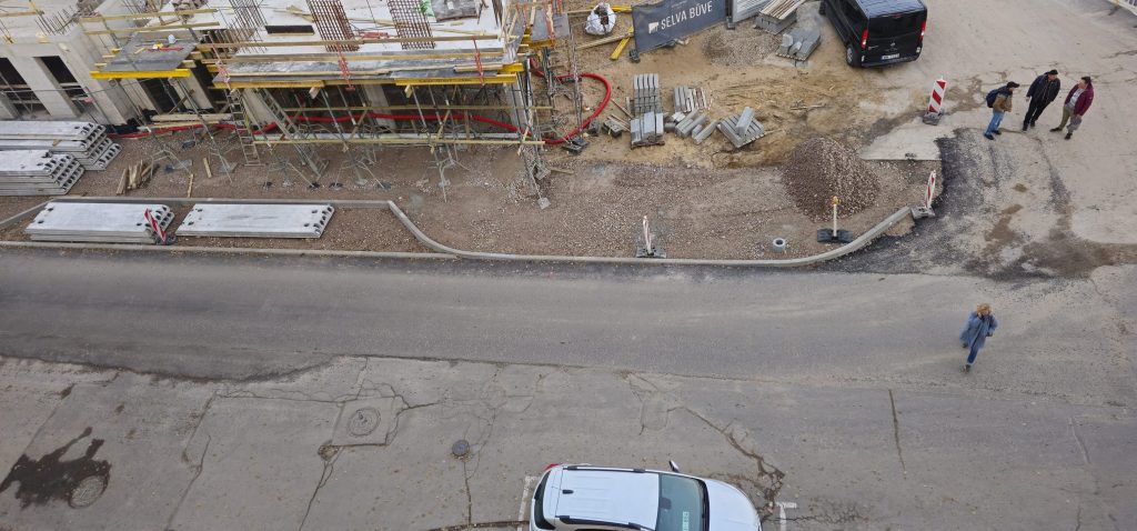 Lielgabalu ielas pārbūve (Lielgabalu iela, Tērbatas iela 78A, 78B, 78C) - Road - construction photos