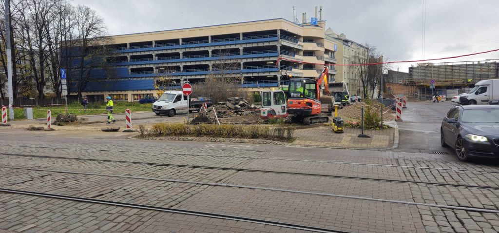 Lielgabalu ielas pārbūve (Lielgabalu iela, Tērbatas iela 78A, 78B, 78C) - Road - construction photos