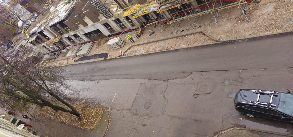 Lielgabalu ielas pārbūve (Lielgabalu iela, Tērbatas iela 78A, 78B, 78C) - Road - construction photos