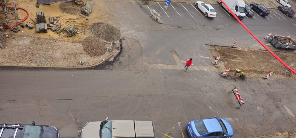 Lielgabalu ielas pārbūve (Lielgabalu iela, Tērbatas iela 78A, 78B, 78C) - Road - construction photos