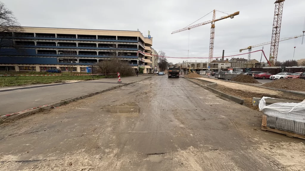 Lielgabalu ielas pārbūve (Lielgabalu iela, Tērbatas iela 78A, 78B, 78C) - Road - construction photos