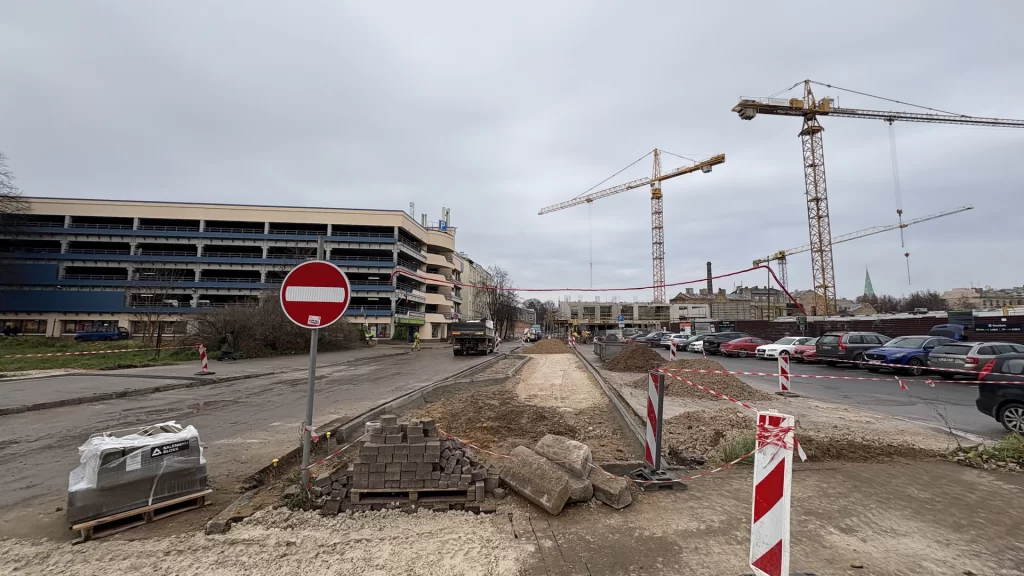 Lielgabalu ielas pārbūve (Lielgabalu iela, Tērbatas iela 78A, 78B, 78C) - Road - construction photos
