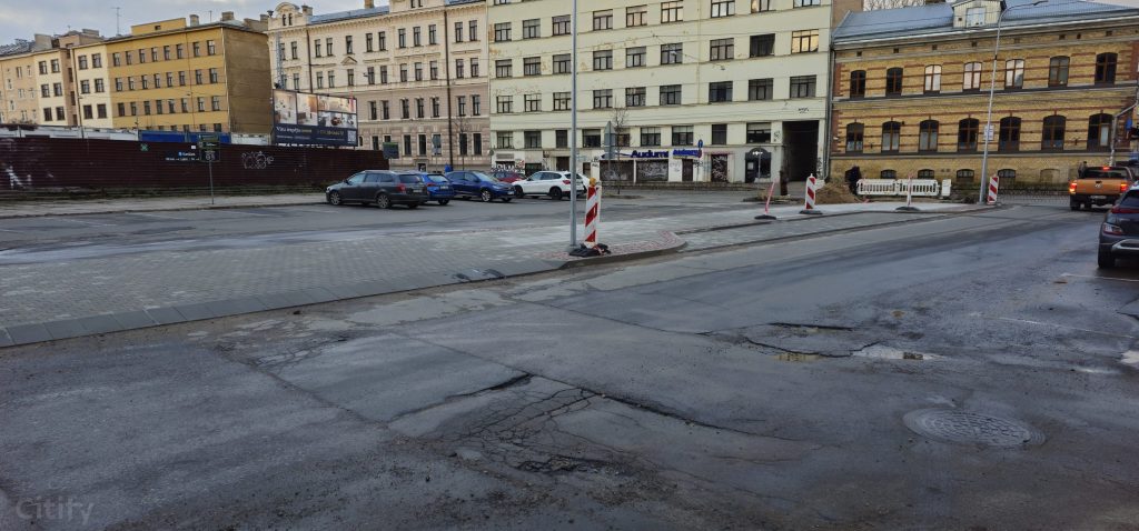 Lielgabalu ielas pārbūve (Lielgabalu iela, Tērbatas iela 78A, 78B, 78C) - Road - construction photos