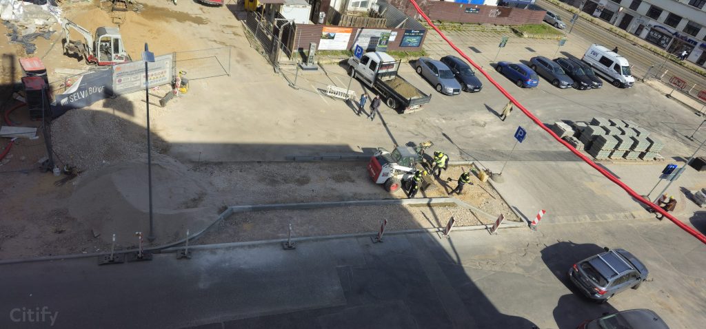 Lielgabalu ielas pārbūve (Lielgabalu iela, Tērbatas iela 78A, 78B, 78C) - Road - construction photos