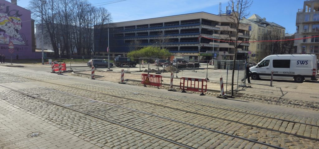 Lielgabalu ielas pārbūve (Lielgabalu iela, Tērbatas iela 78A, 78B, 78C) - Road - construction photos