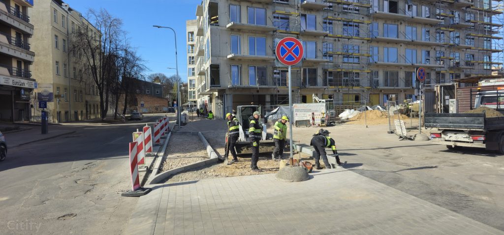 Lielgabalu ielas pārbūve (Lielgabalu iela, Tērbatas iela 78A, 78B, 78C) - Road - construction photos