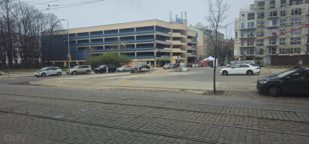 Lielgabalu ielas pārbūve (Lielgabalu iela, Tērbatas iela 78A, 78B, 78C) - Road - construction photos