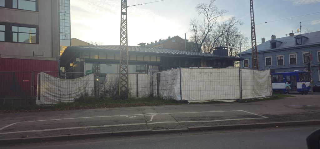 Miera iela 46A (Miera iela 46A) - Food store - construction photos
