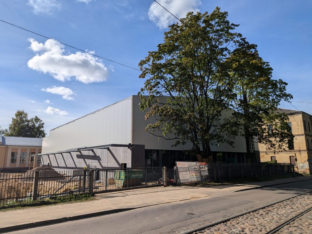 RSU sporta bāzes pārbūve (Cigoriņu iela 3) - Fitness center, Higher education, Sports field or court - construction photos