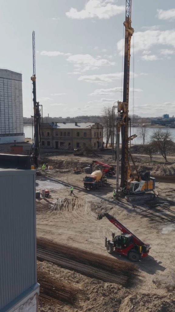 Riga Waterfront - Plaza Residences (Andrejostas iela) - Daudzdzīvokļu nams, Cita komerciāla - būvdarbu attēli