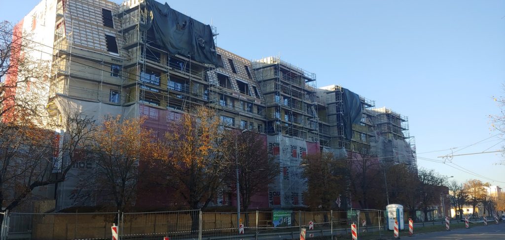 Park Alley II - Pulkveža Brieža iela 35 (Pulkveža Brieža iela 35) - Multi apartment - construction photos