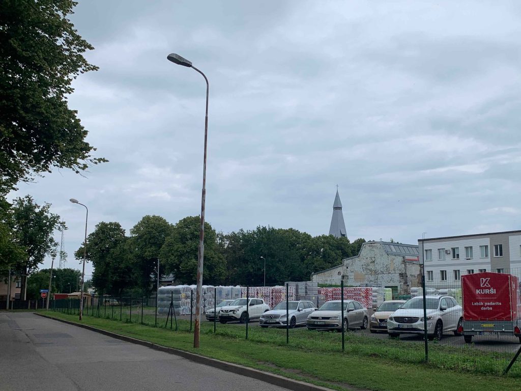 KURŠI internetveikala preču izsniegšanas punkts (Ropažu iela 95) - Noliktava / Izplatīšanas centrs - būvdarbu attēli