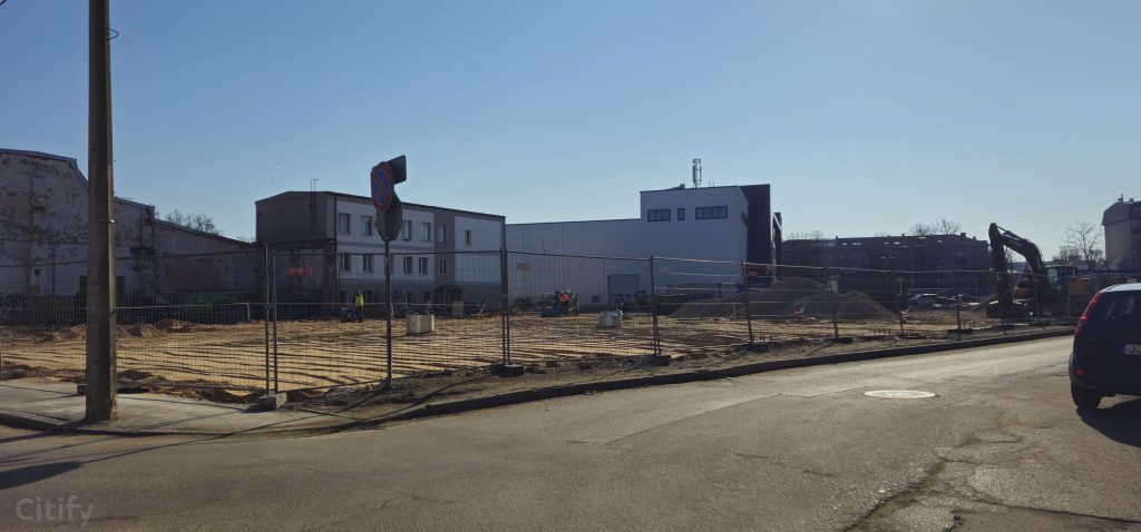 KURŠI internetveikala preču izsniegšanas punkts (Ropažu iela 95) - Noliktava / Izplatīšanas centrs - būvdarbu attēli