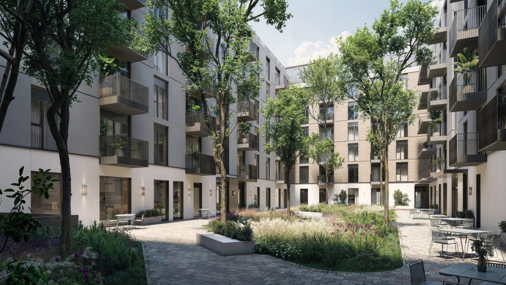 Riga Waterfront – Courtyard Residences (Eksporta iela 11A) - Korterelamu - visuaalne