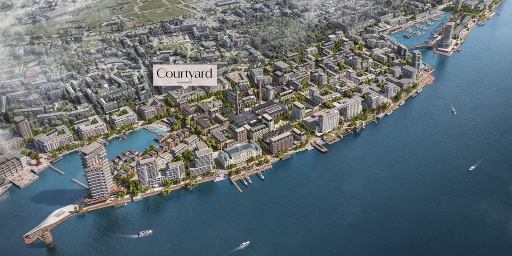 Riga Waterfront – Courtyard Residences (Eksporta iela 11A) - Korterelamu - visuaalne