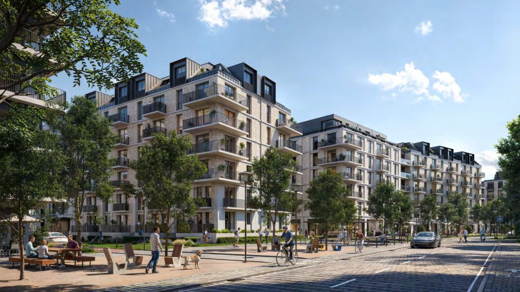 Riga Waterfront - Park Residences (Eksporta iela 11) - Daudzdzīvokļu nams - vizualizācija