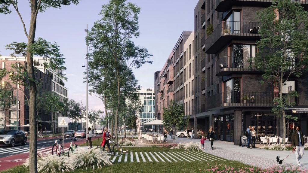 Riga Waterfront – Courtyard Residences (Eksporta iela 11A) - Korterelamu - visuaalne