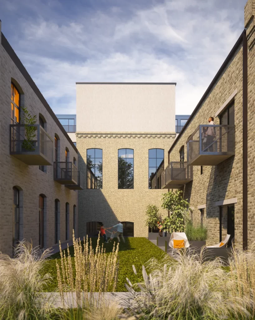 Lenta kvartāls – 3. kārta - Dārza māja (Jelgavas iela 68) - Multi apartment - visualization